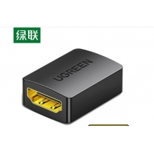 綠聯(lián)HDMI延長(zhǎng)器轉(zhuǎn)接頭 母對(duì)母高清連接頭2.0版 HDMI線對(duì)接頭直通頭串聯(lián)延長(zhǎng)線 黑色